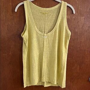 Zadig & Voltaire Light Yellow Tank Top